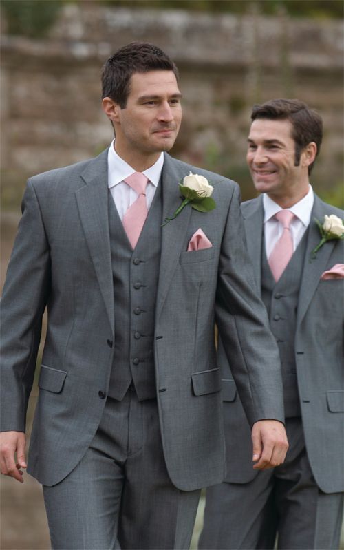 mauve ties groomsmen