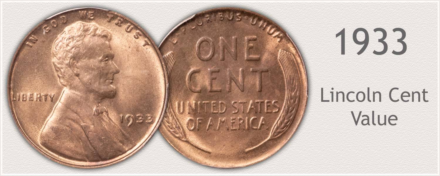 how much is a 1933 penny worth