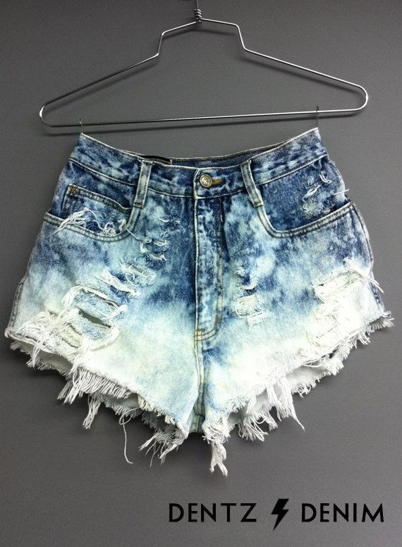 bleached jorts