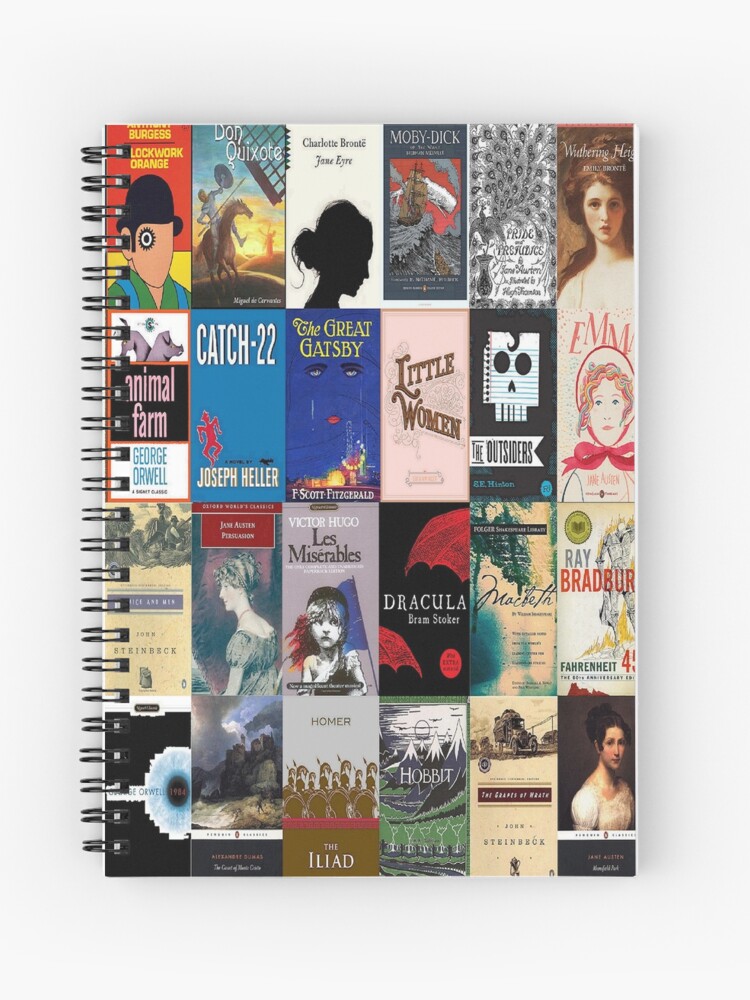 literature notebook cover