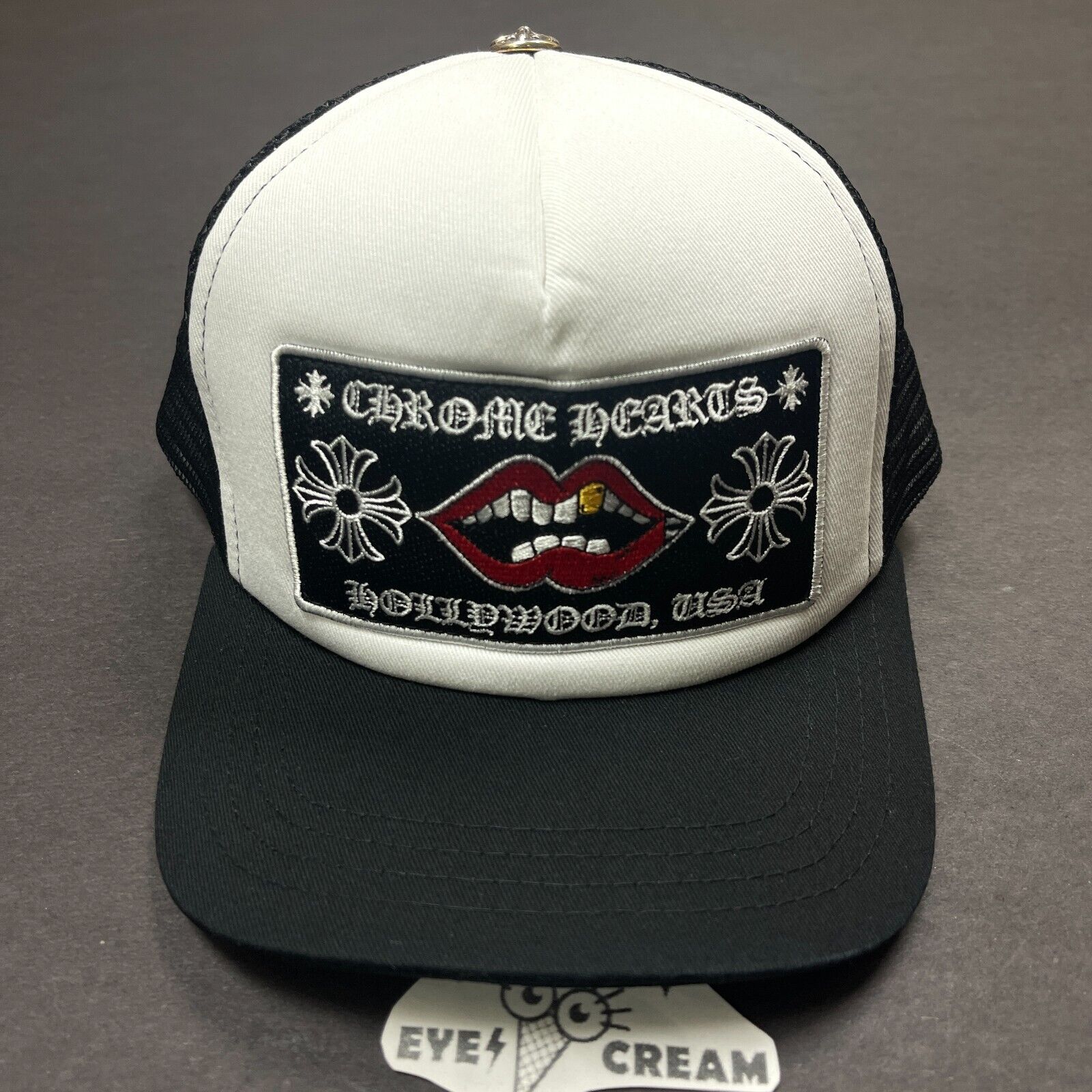 chrome hearts trucker cap