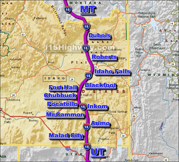 idaho i 15 road conditions