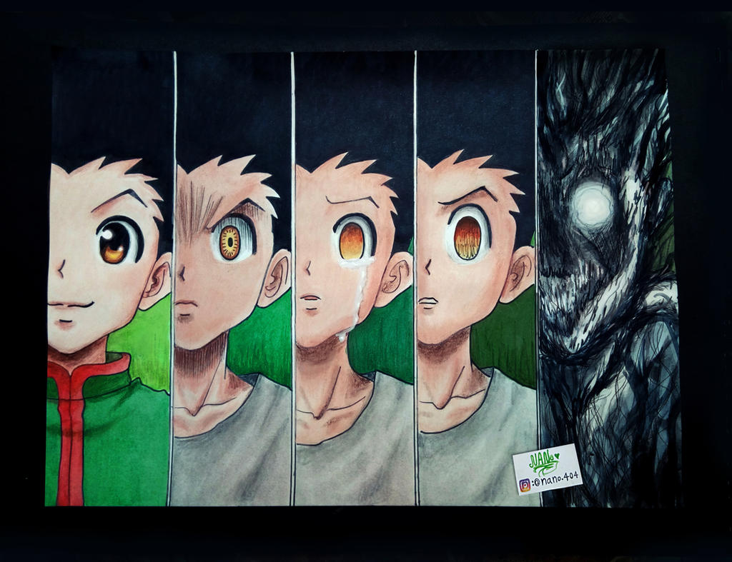 gon hunter x hunter transformation