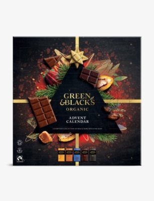 green and blacks advent calendar