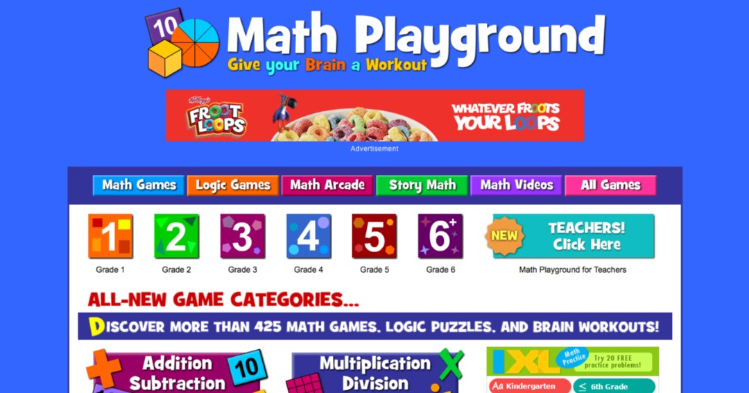 math play ground