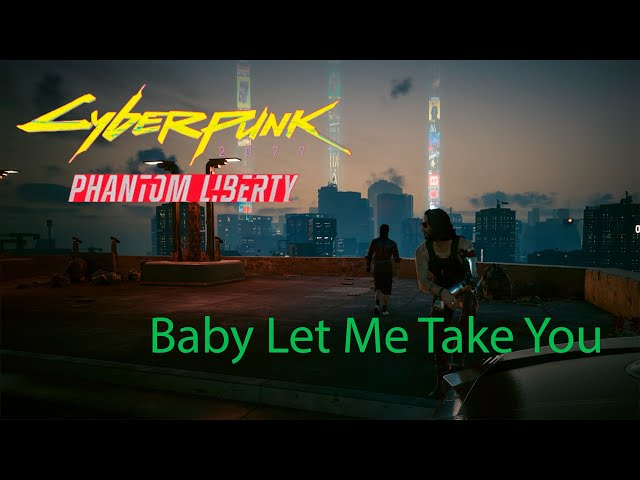 cyberpunk baby let me take you