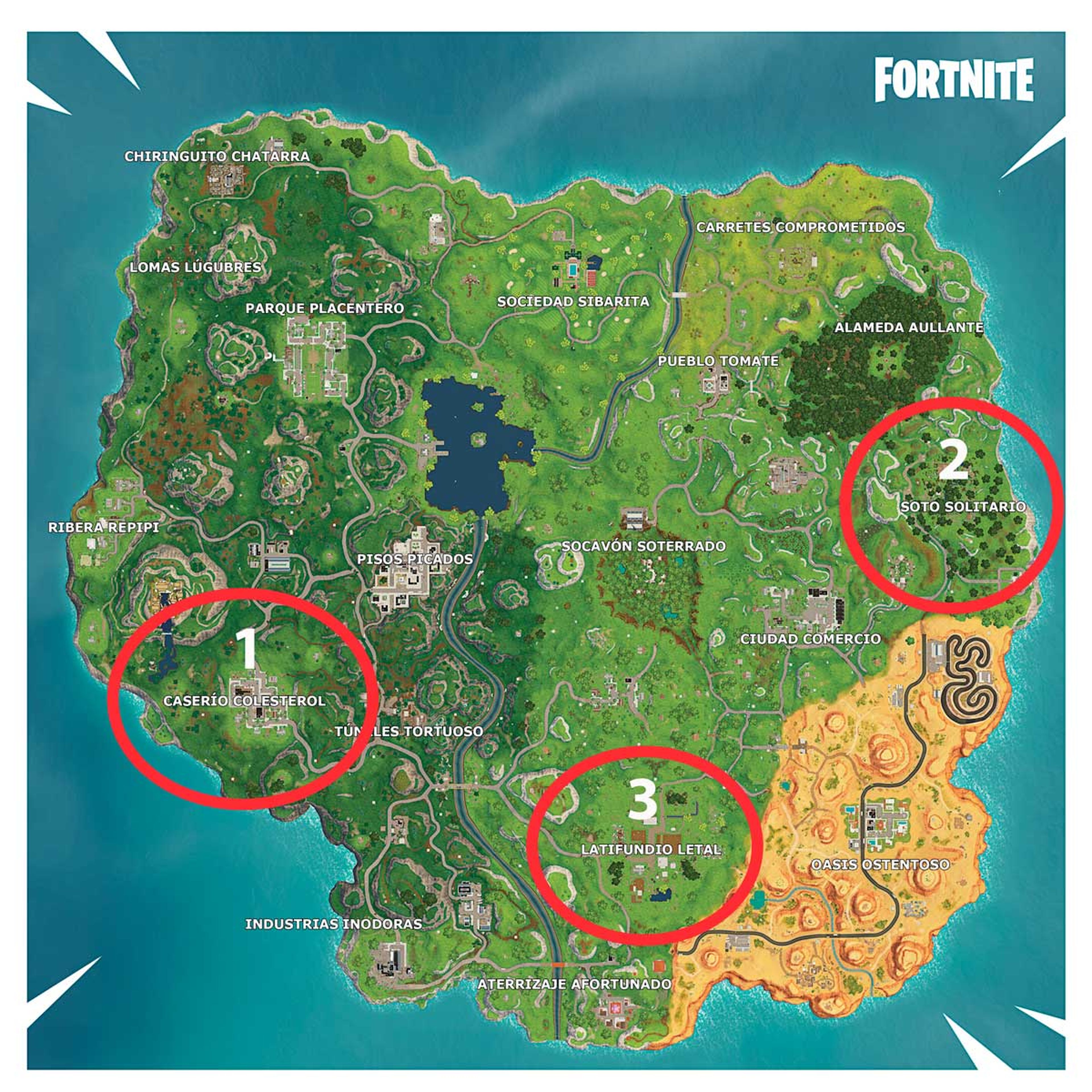 mapa season 5 fortnite