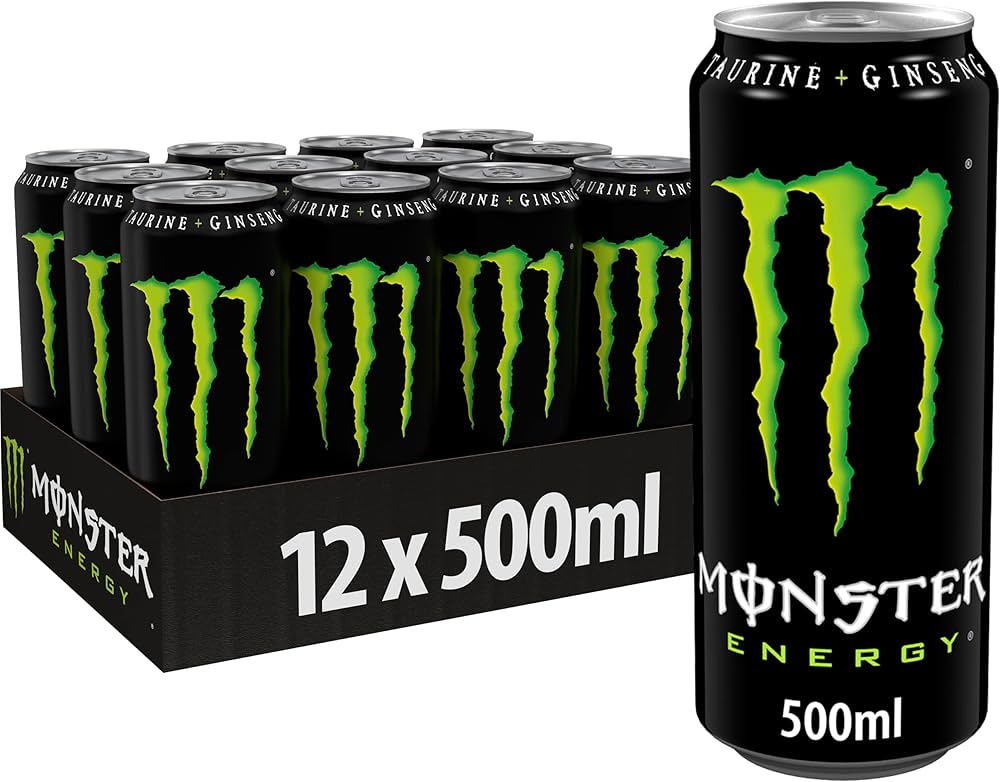 monster caffeine content 500ml