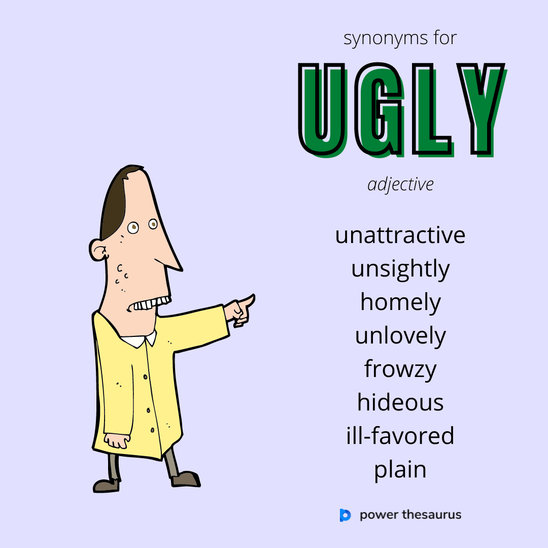 unsightly synonym