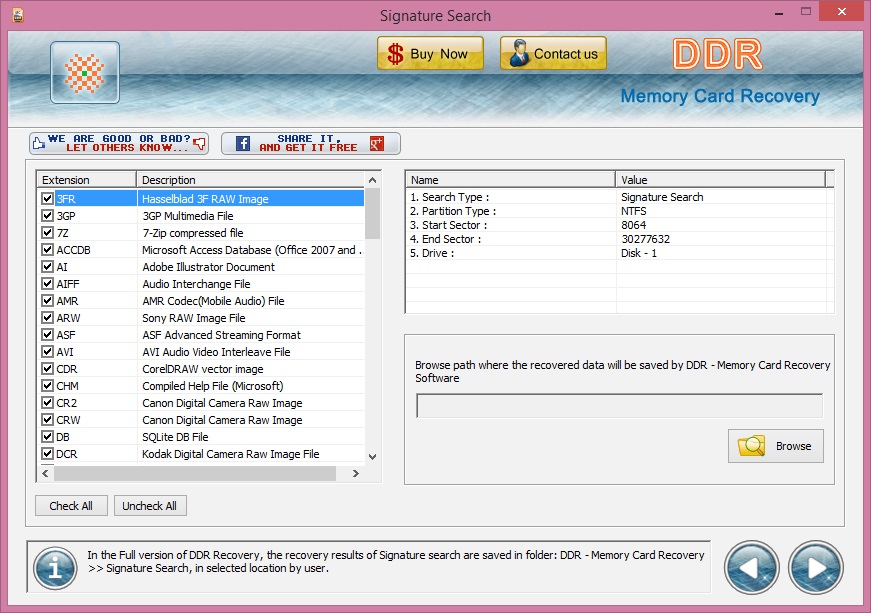 ddr memory card data recovery software free download full version