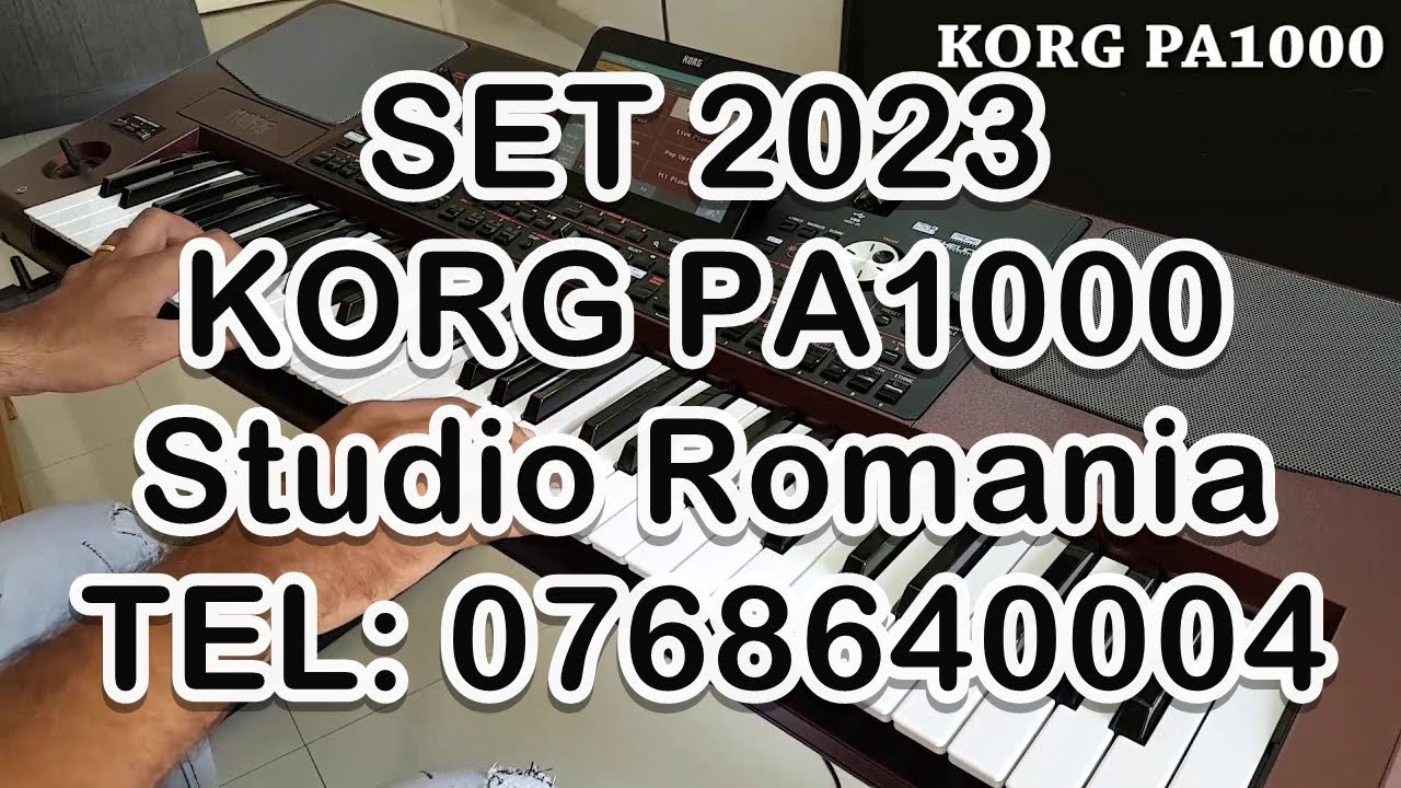 korg pa1000 set