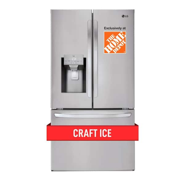 french door refrigerator with ice maker