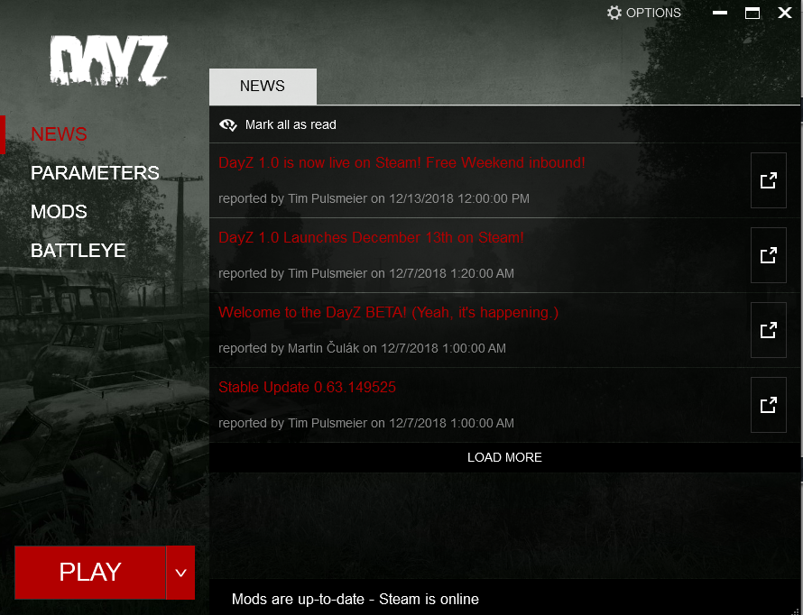 dayz launcher