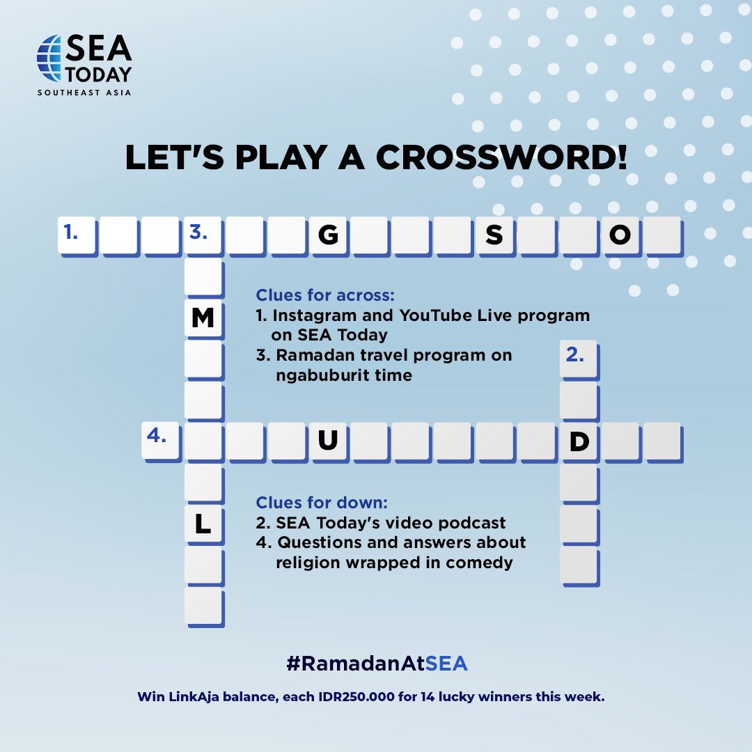 giveaway crossword