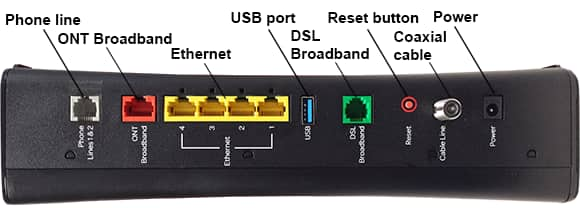 dsl modem at&t