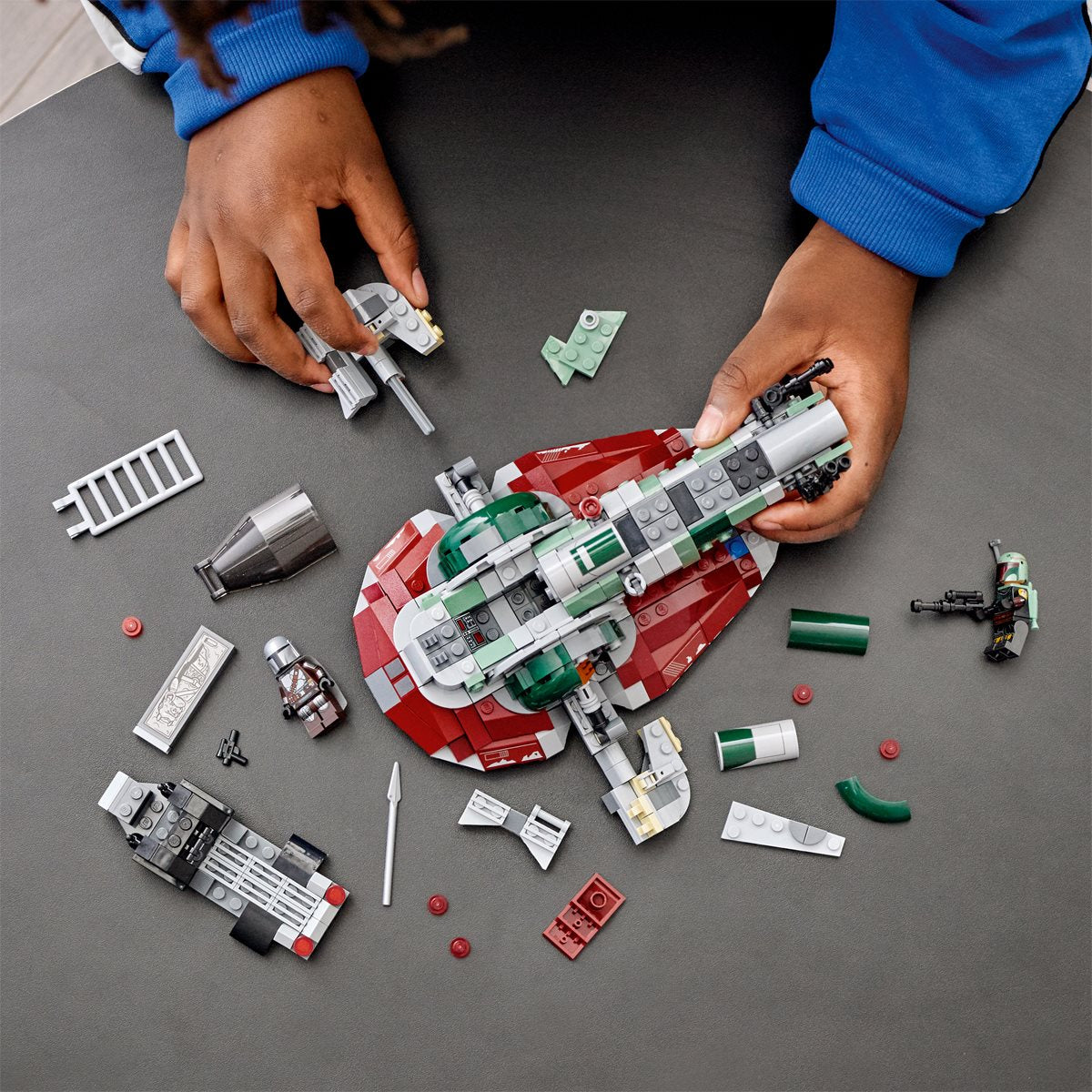 boba fett slave 1 lego