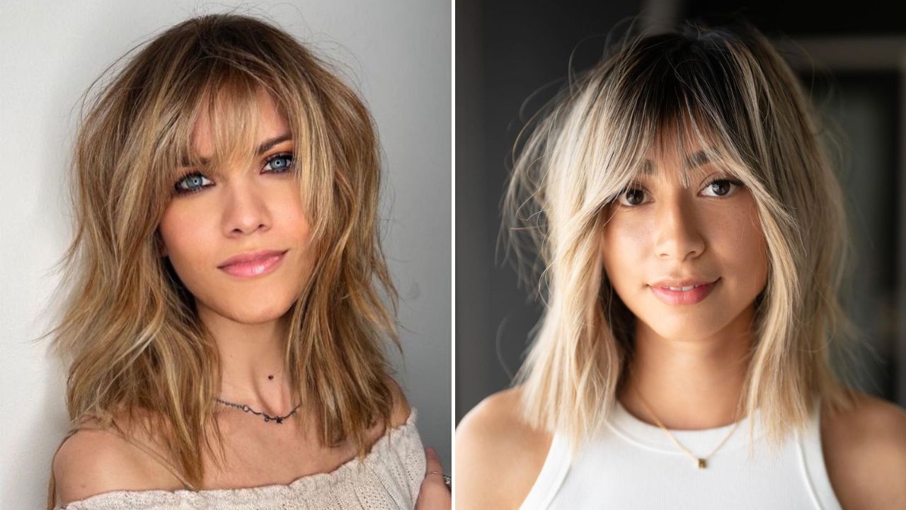 light bangs haircut