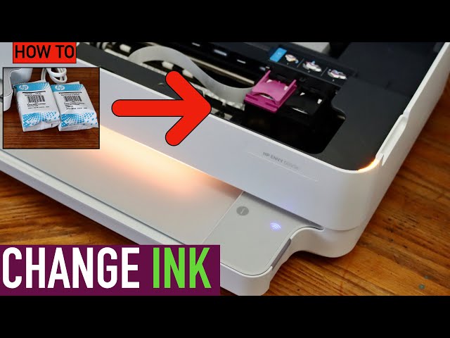 hp envy 6000e ink