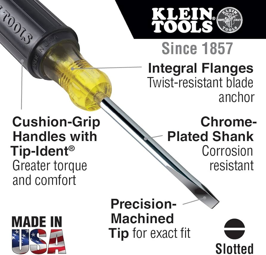 3/4 inch wide flat head screwdriver