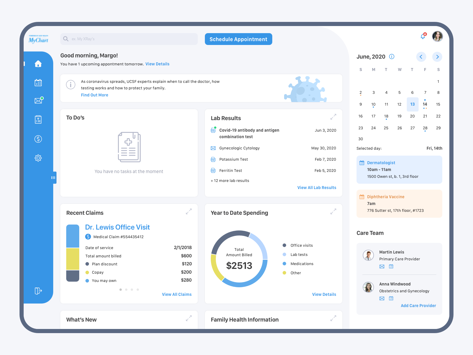 ucsf my chart login page