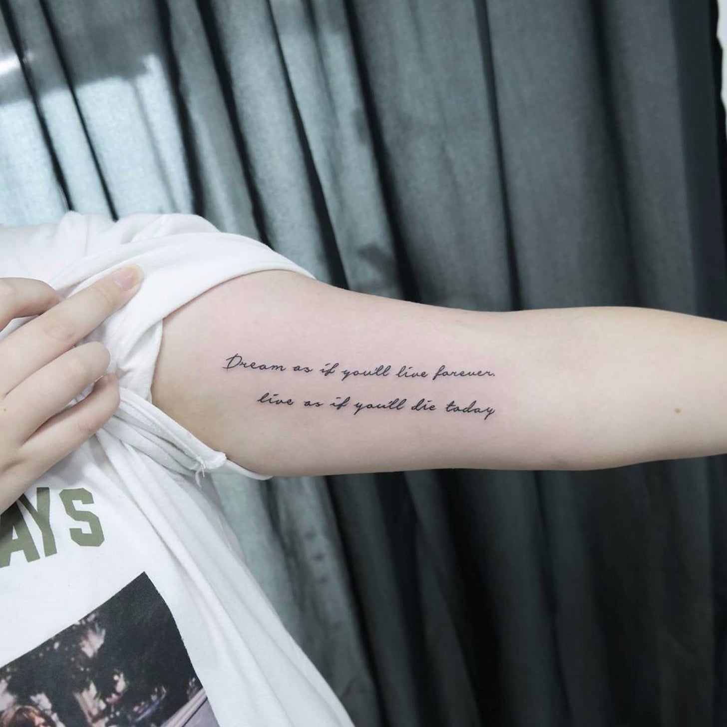 tattoo sayings on forearm