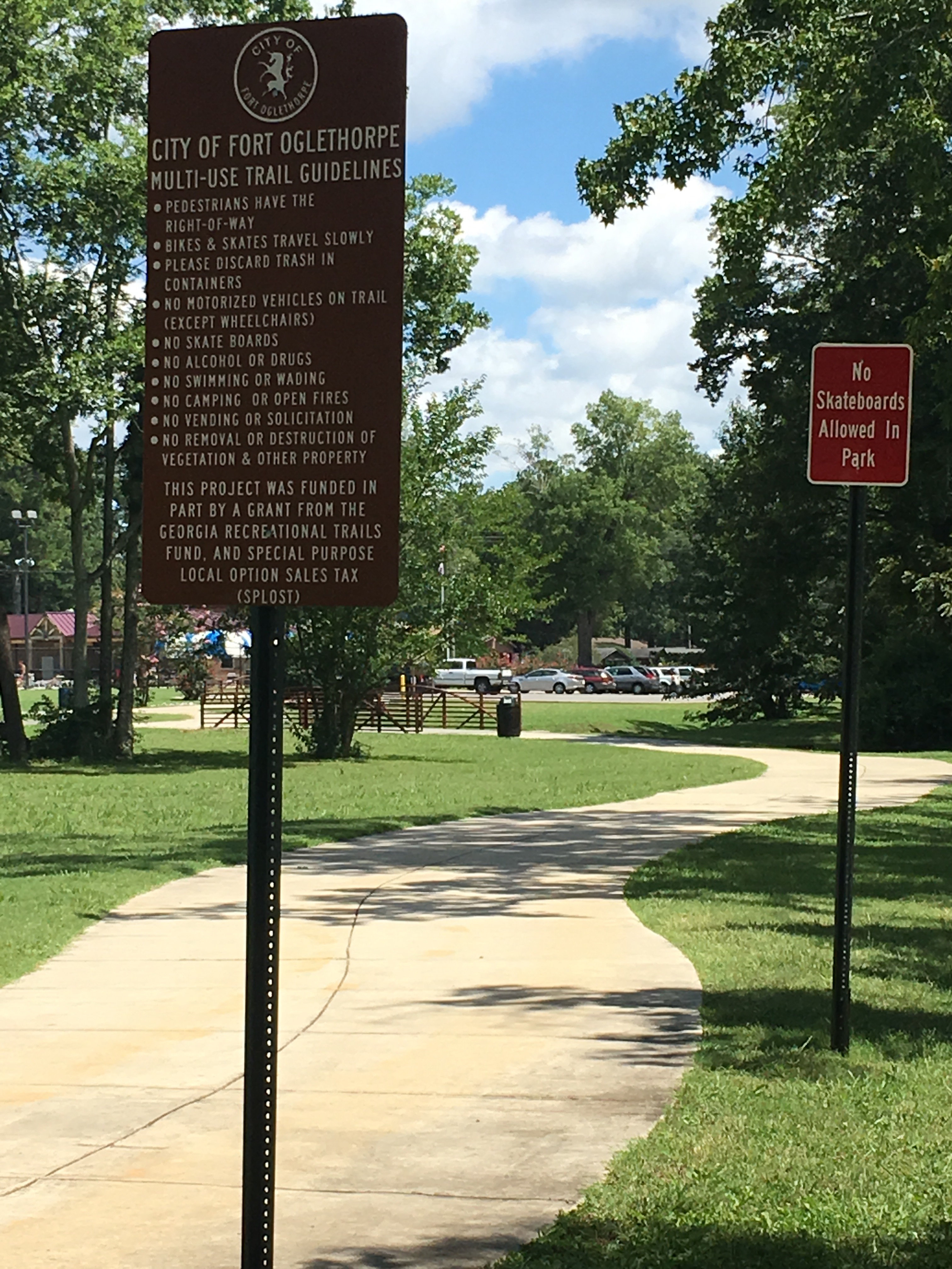 fort oglethorpe greenway