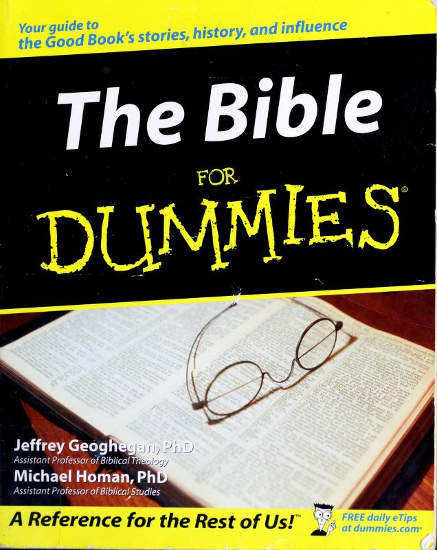 the bible for dummies pdf download free