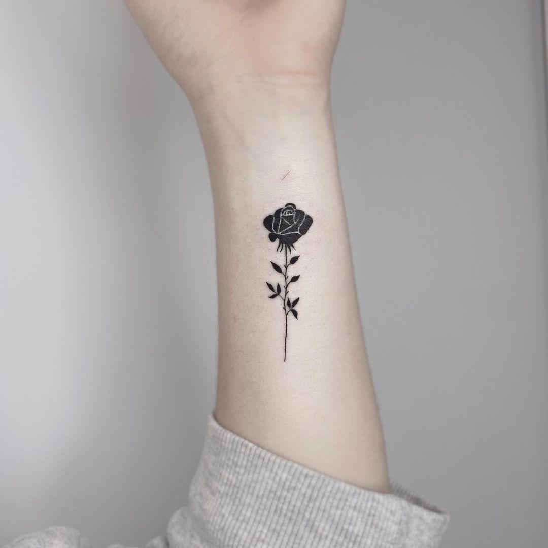 tatuajes de rosa