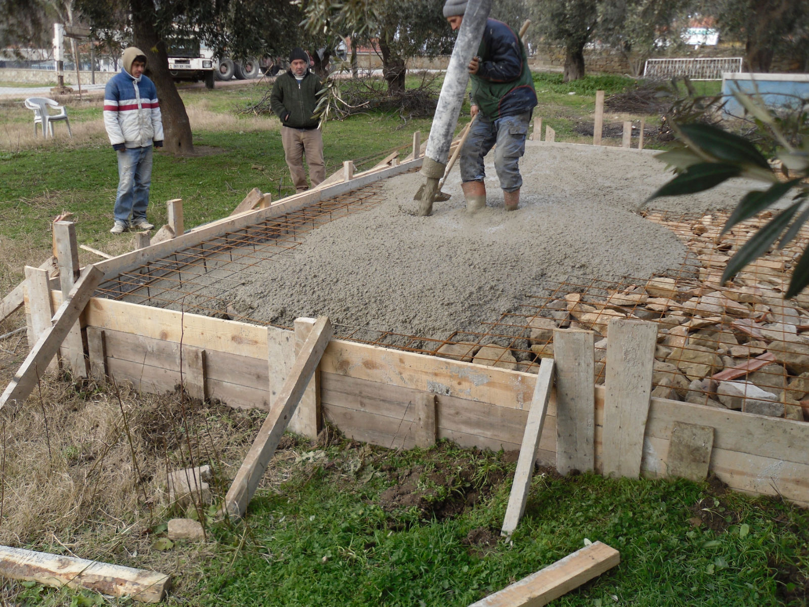 prefabrik ev için zemin beton fiyatları