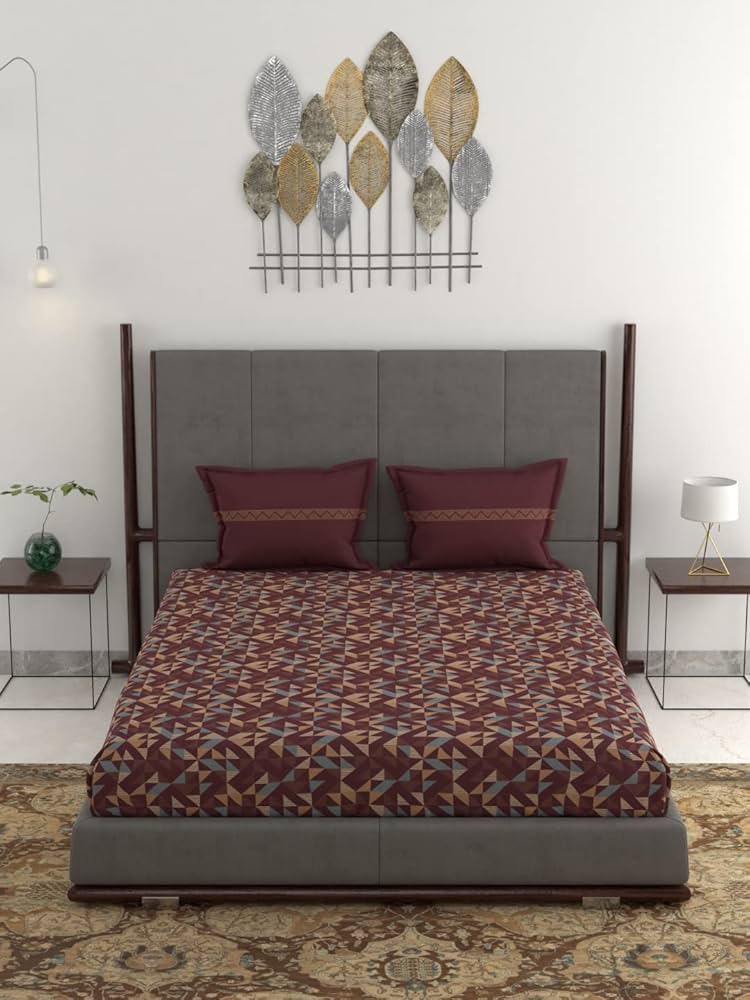 trident double bedsheet