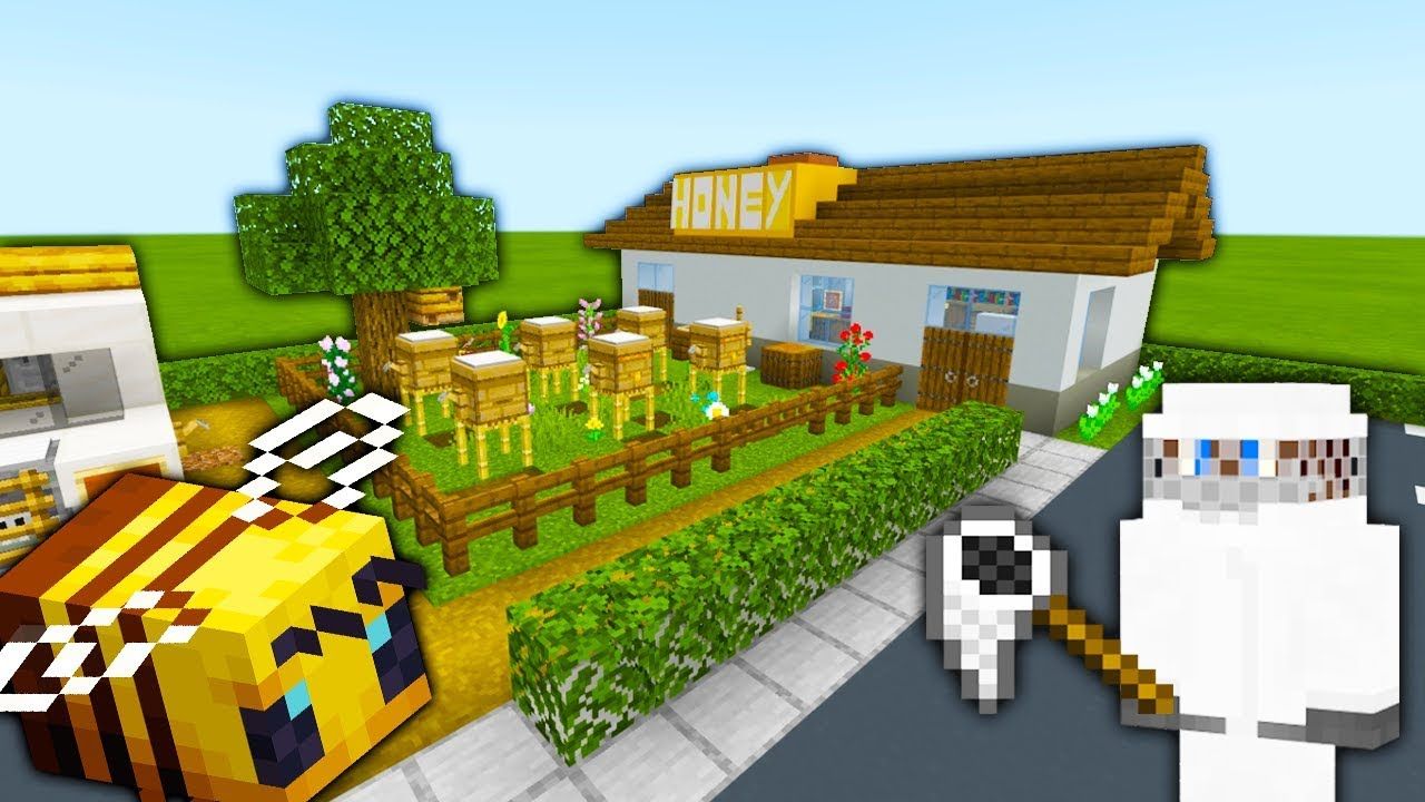 honey farm minecraft