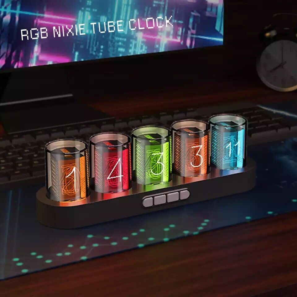 digital nixie tube clock