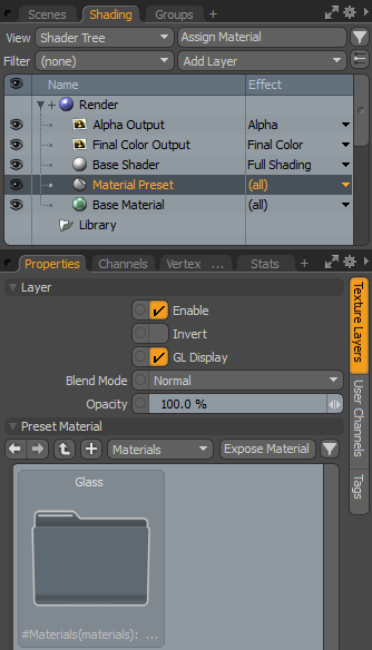 modo material presets download