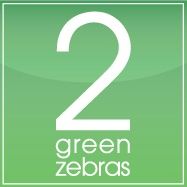 two green zebras