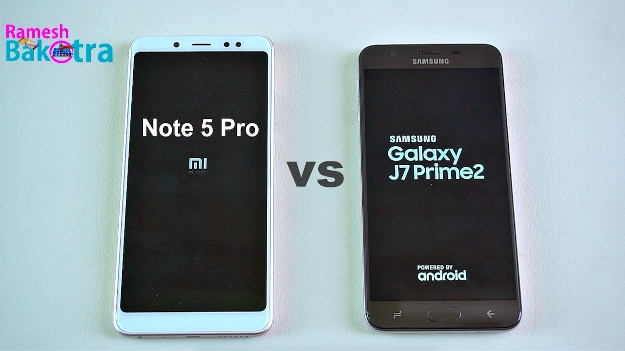 j7 prime vs redmi note 5