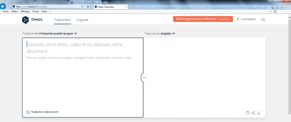 traduction deepl