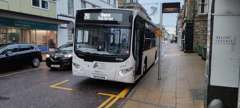 bus inverness nairn