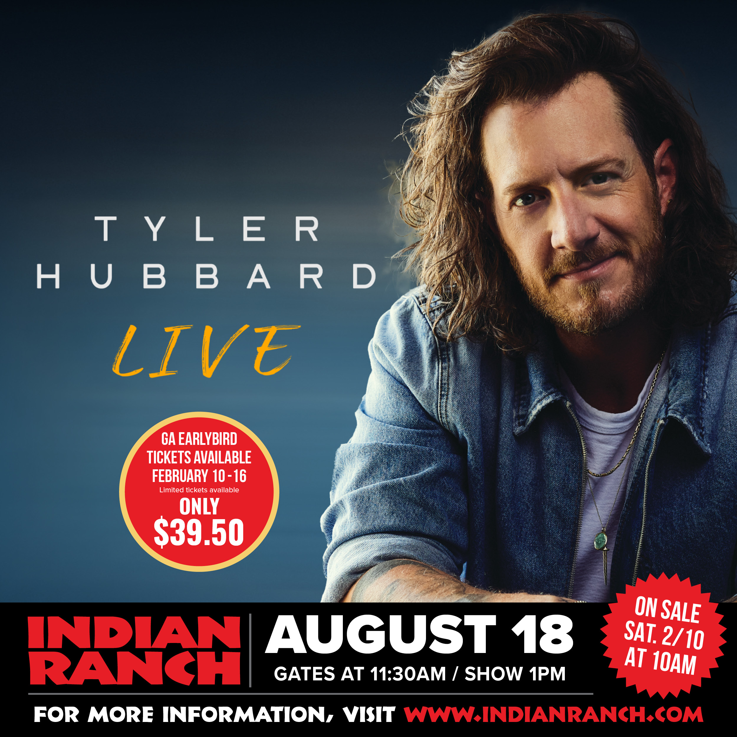 tyler hubbard presale code