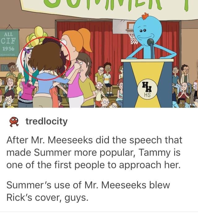 mr meeseeks summer