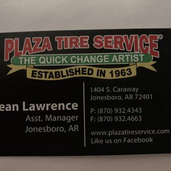 plaza tire service credit card