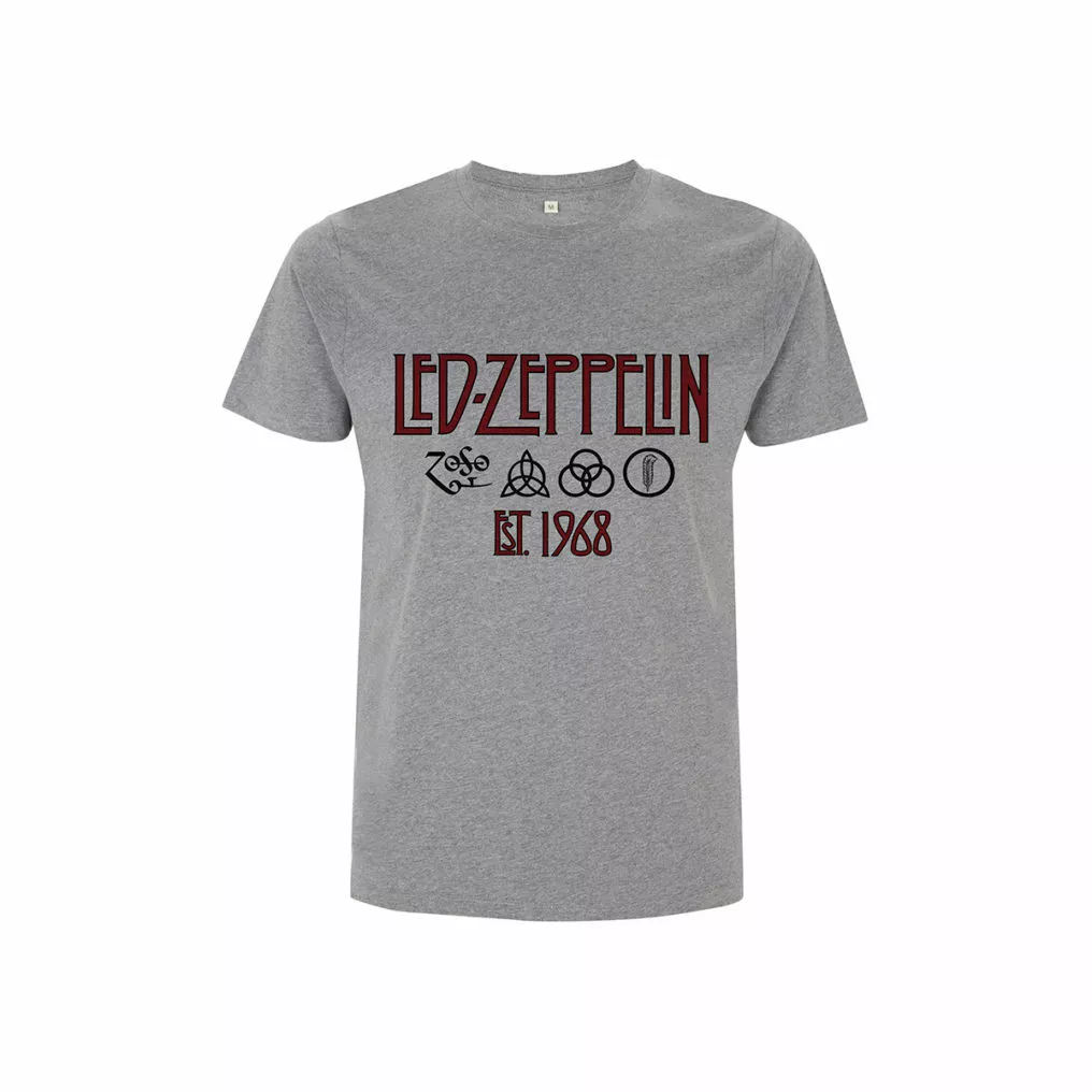 led zeppelin band tee