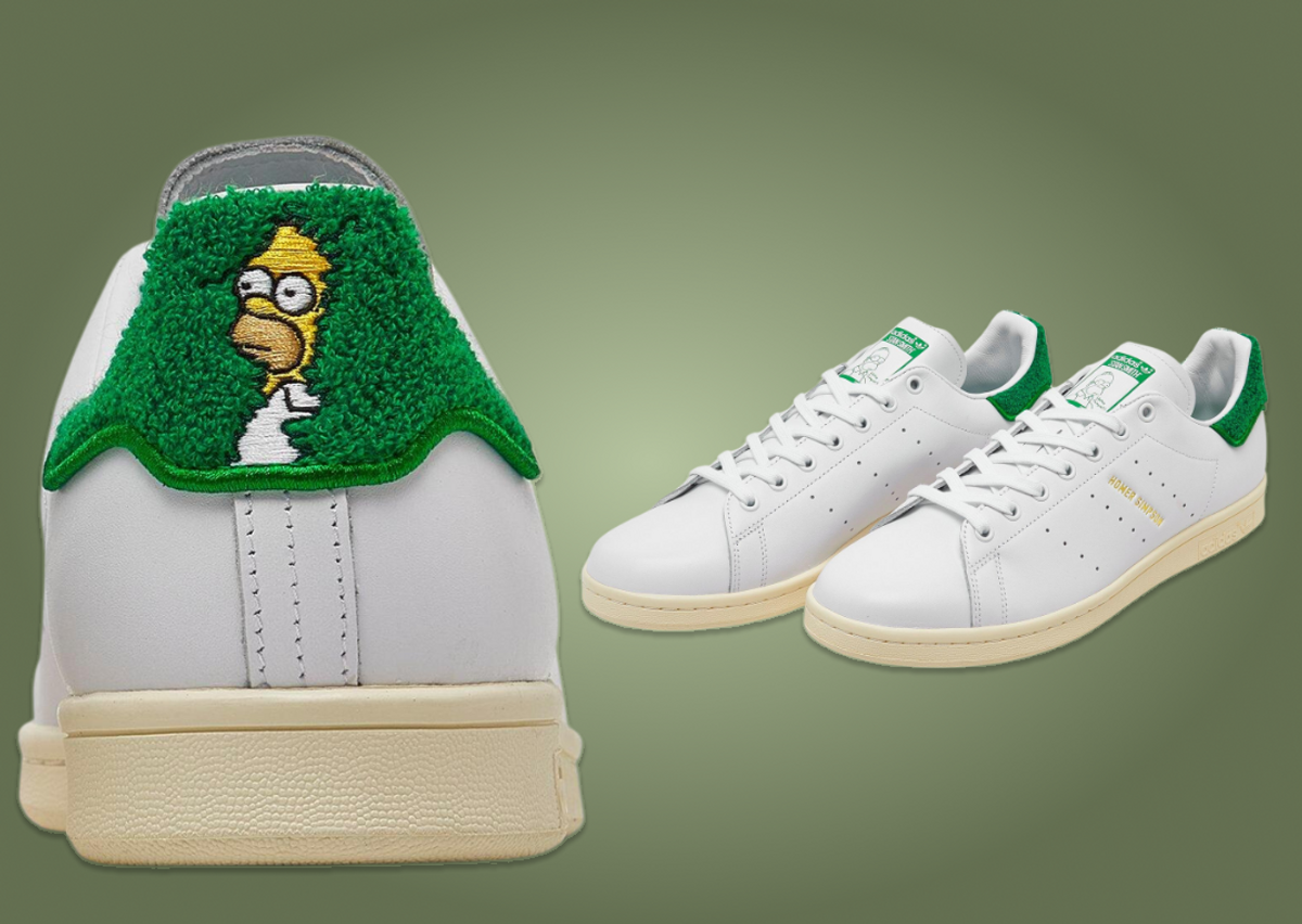 homer simpsons stan smith