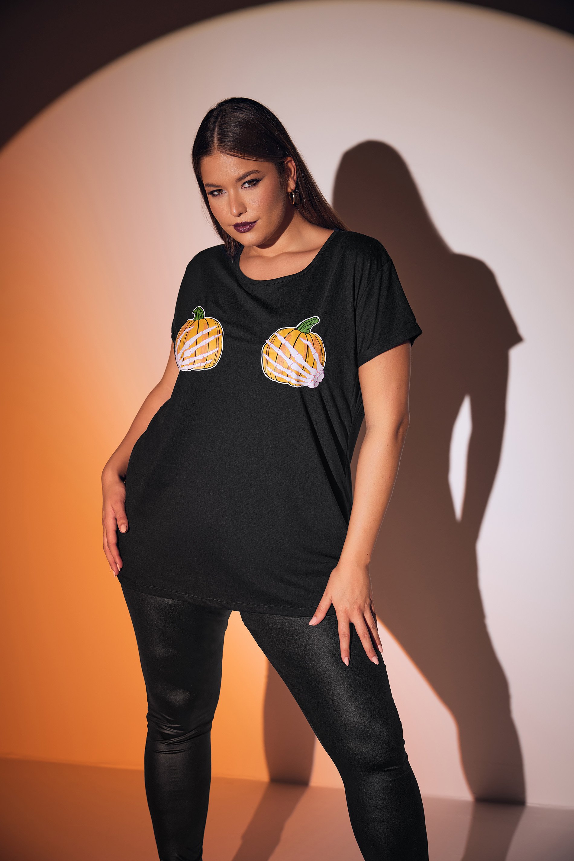 plus size womens halloween tops