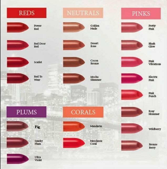 elizabeth arden lipstick shades