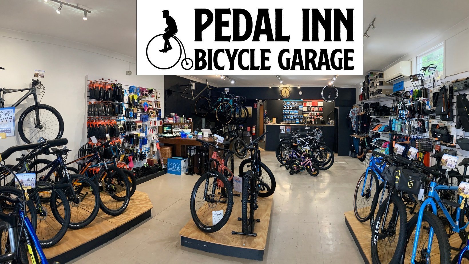 pedal inn bicycle garage