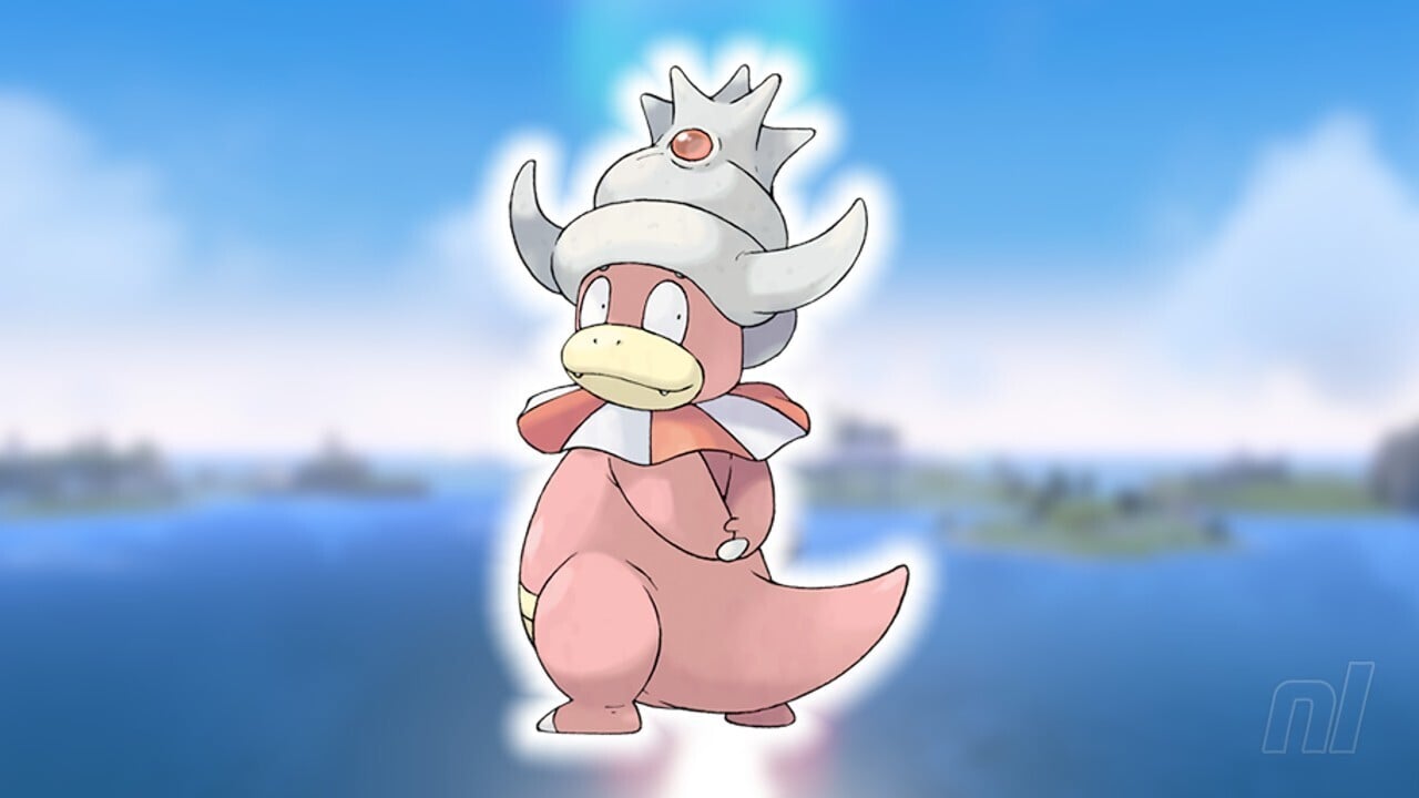 how to evolve slowbro into slowking in pokemon scarlet