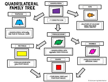 quadrilateral family tree pdf