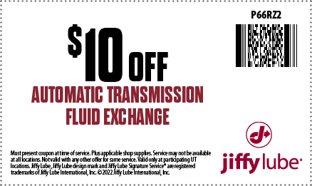 jiffy lube transmission fluid change cost