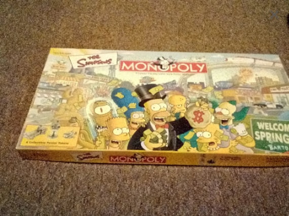 the simpsons monopoly