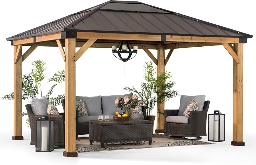 sunjoy gazebo 11x13